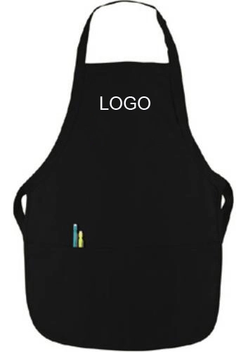 Cotton Kids bib apron with 2 pockets 9