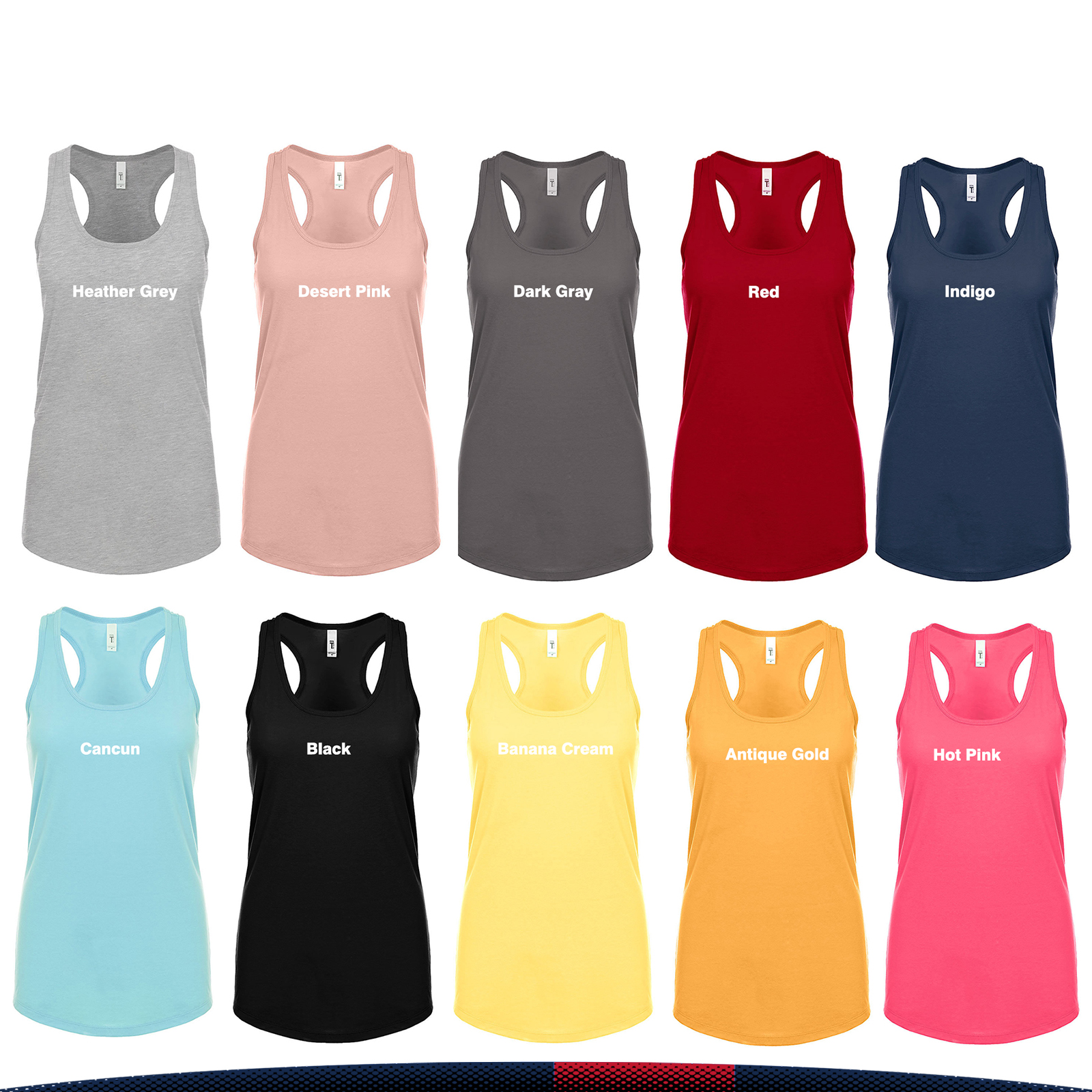 Next Level® Ladies' Racerback Tank Tops 3