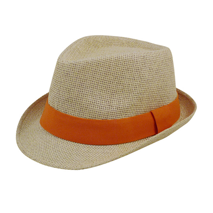 Nature Straw Fedora Hat 7
