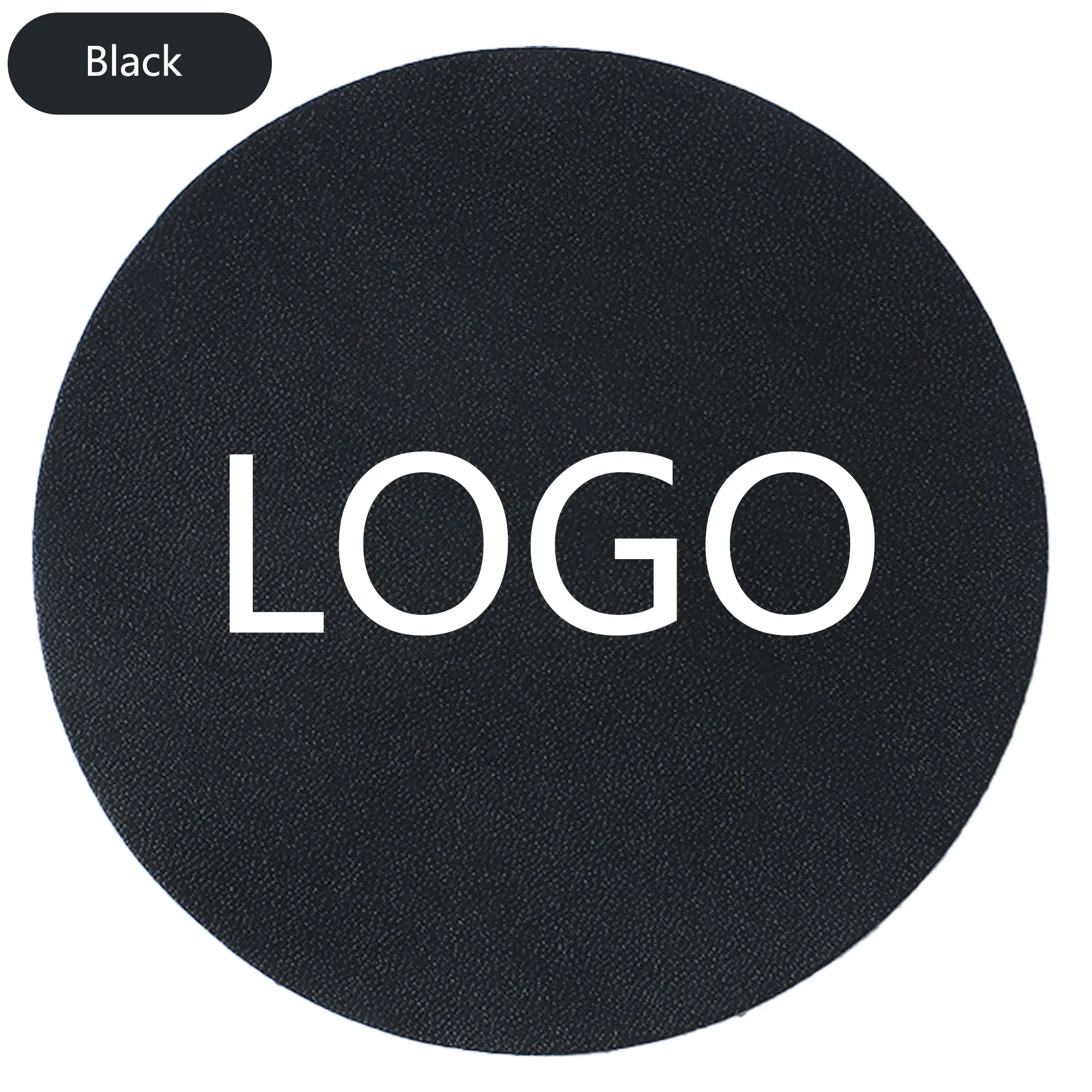 Custom Leather Coasters Round Diameter 3 7/8 Embosse 14