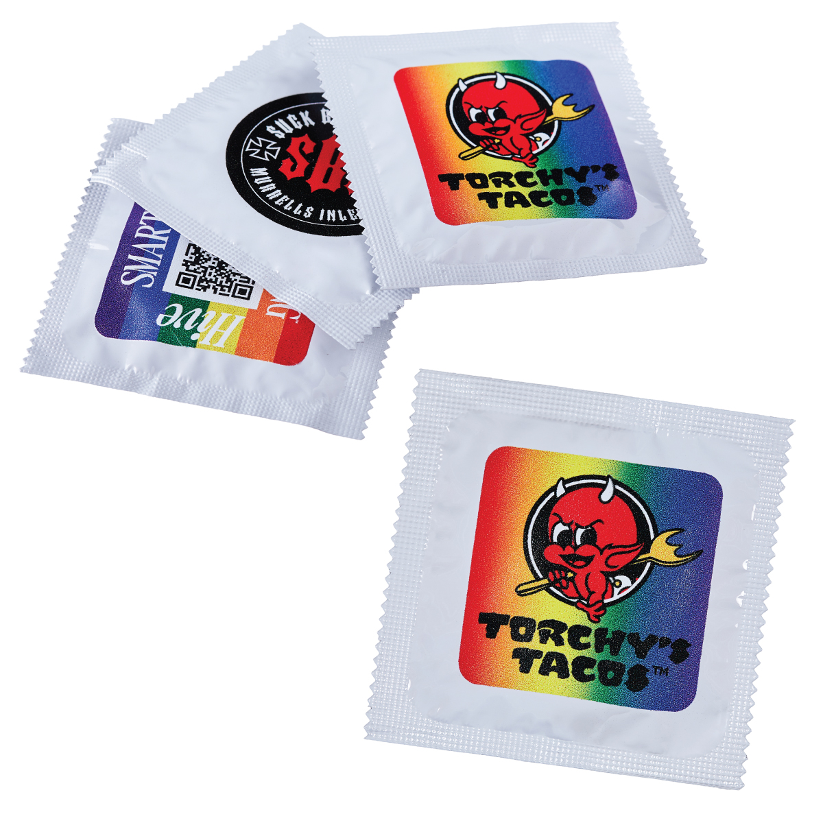 Individual Custom Foil Condoms