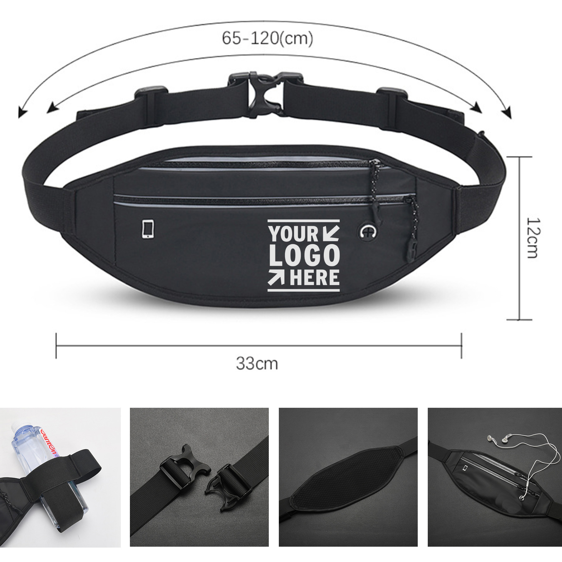 Stash Pocket Running Belt 2