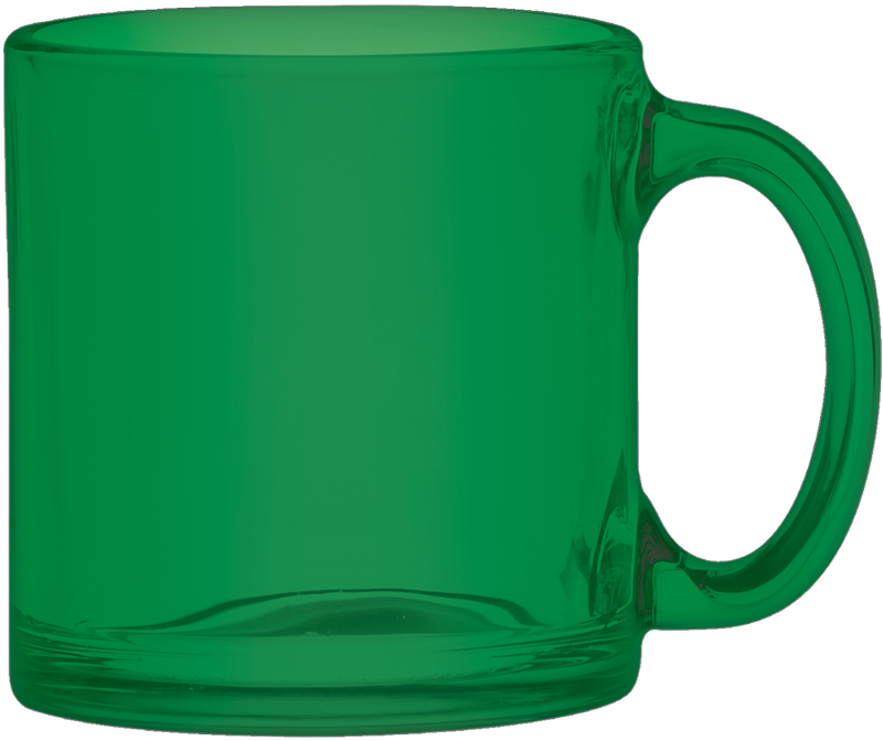 13 oz. Clear Glass Coffee Mug 46