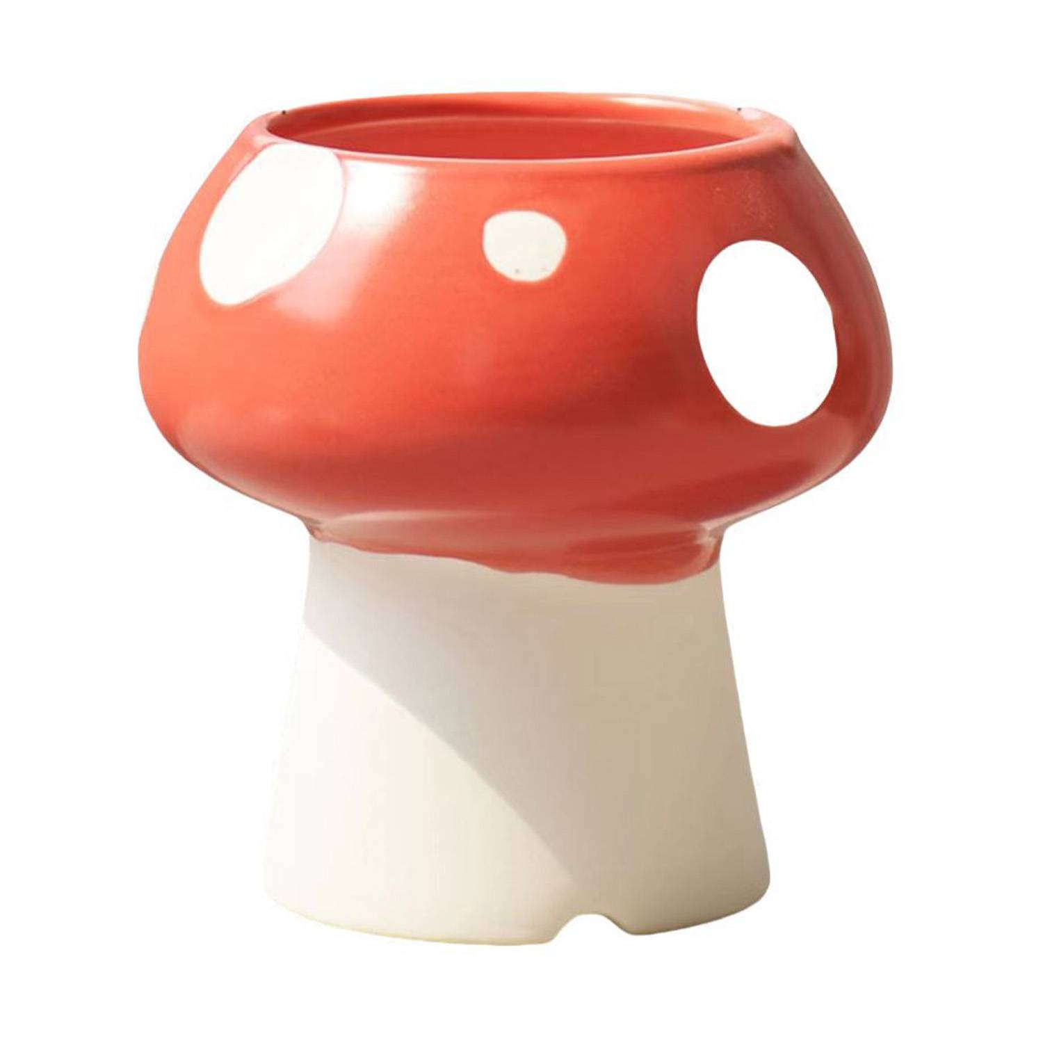 Creative Mushroom-Shaped Ceramic Succulent Pots 4