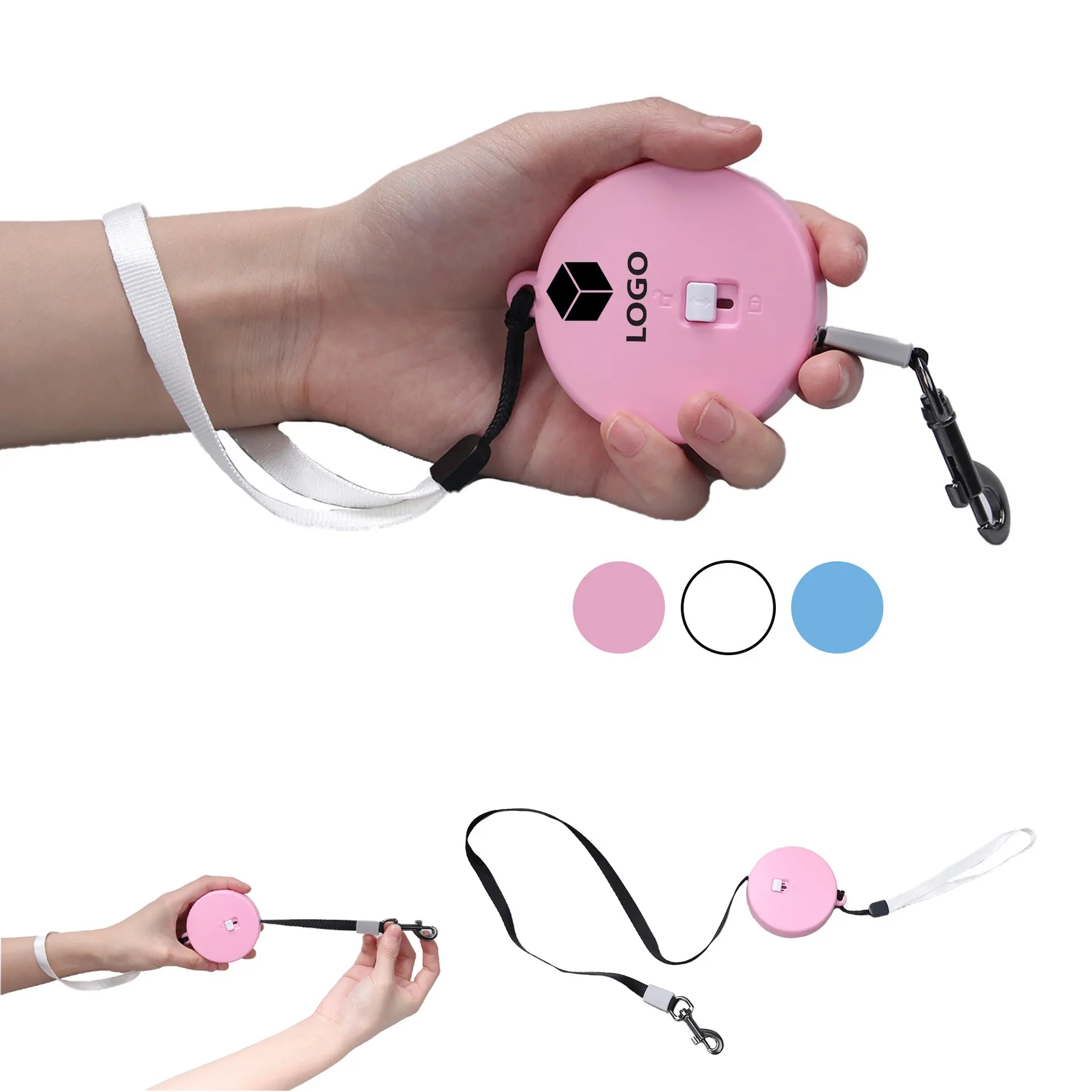 Mini Pet Portable Retractable Leash for Small Dog MOQ50 2