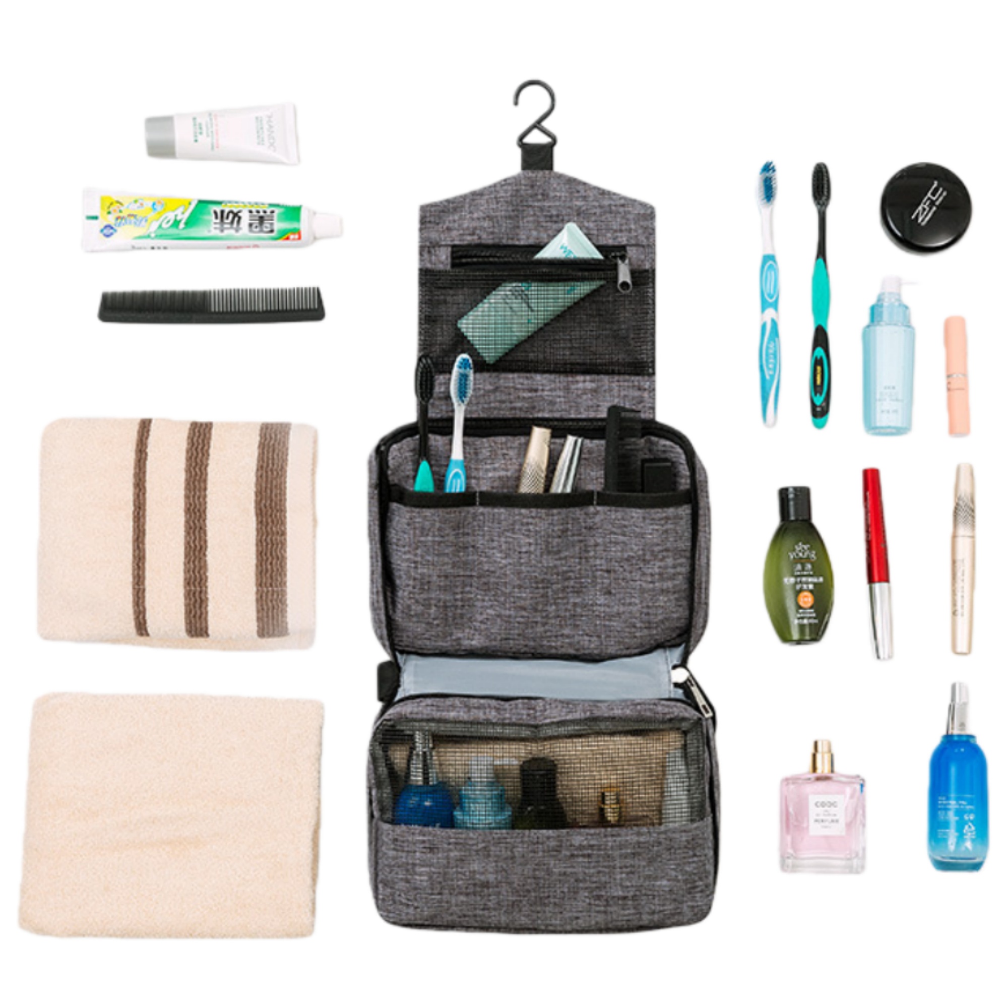 Hanging Travel Toiletry Bag 10
