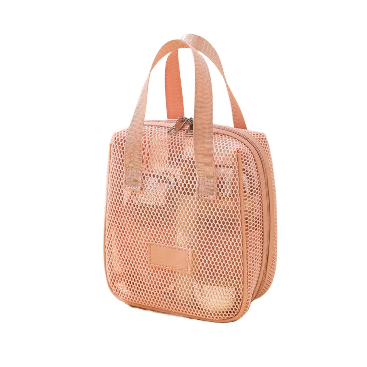 Lightweight Portable Breathable Mesh Cosmetic Bag 2