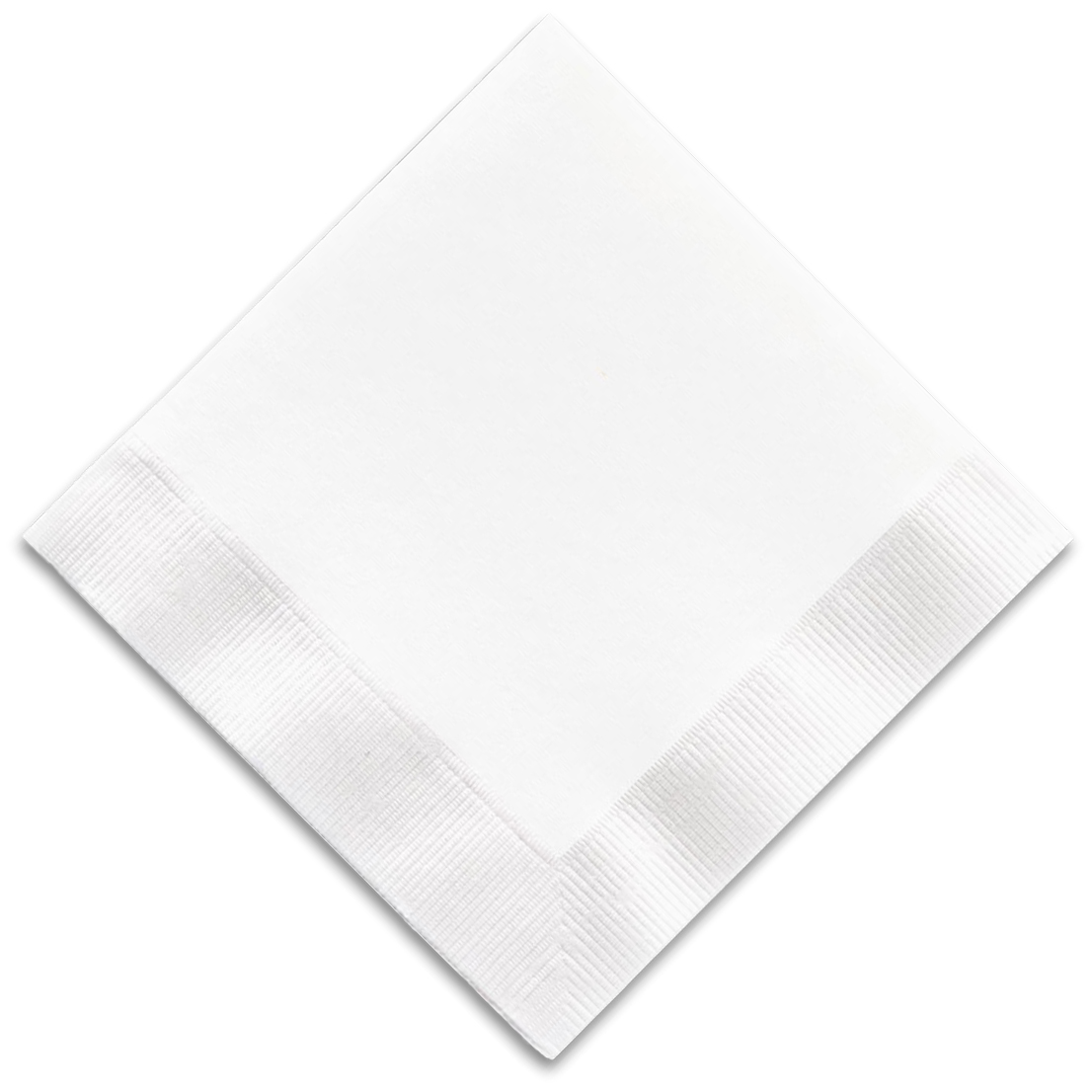 3-Ply White Beverage Napkin, FSC Certified 3
