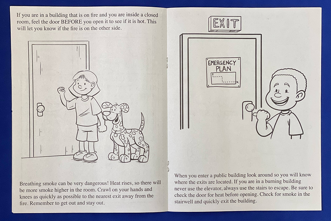COLORING BOOK - A Visit to the Fire Station Coloring & Activity Book 1
