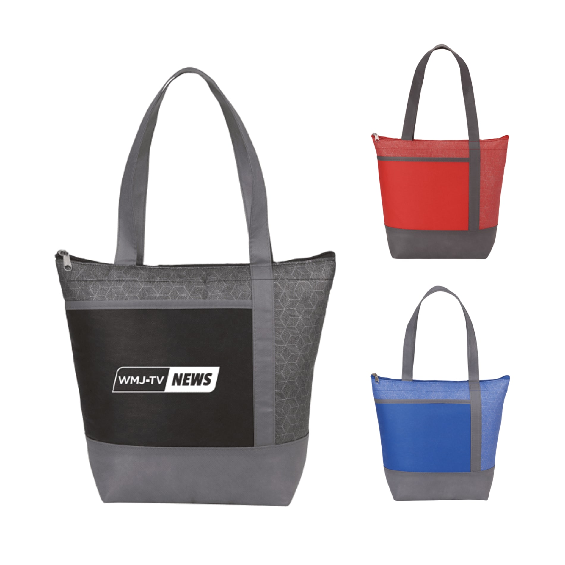 Chrome Non-Woven 9 Can Lunch Cooler 76
