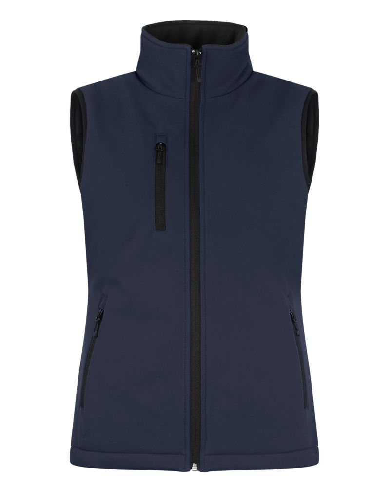 Clique Equinox Insulated Softshell Womens Full Zip Vest 26