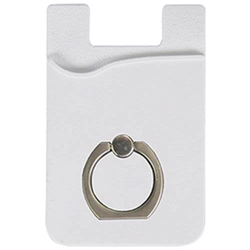 Silicone Phone Wallet With Ring Stand 2