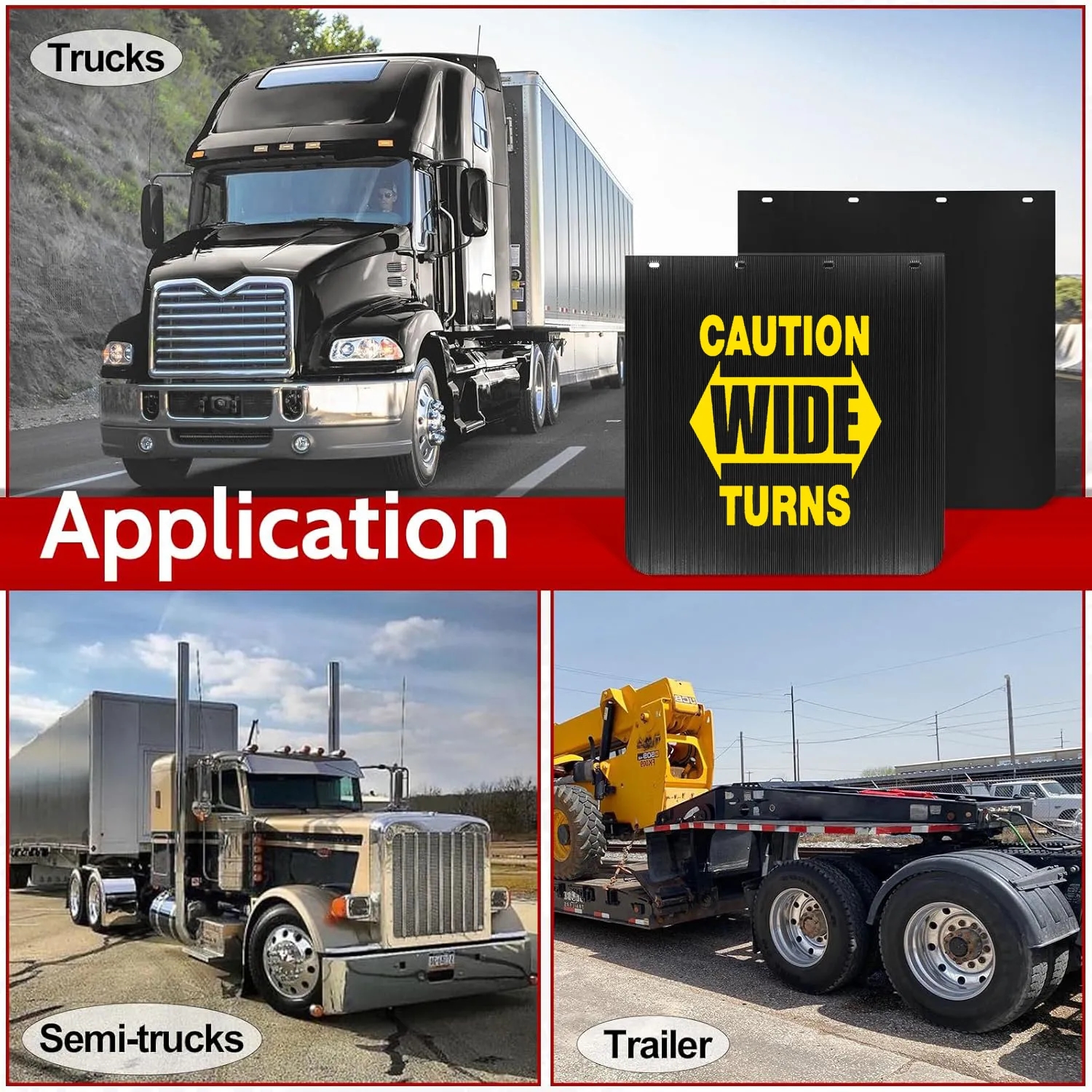 Customized Mud Flaps for Semi Trucks 7