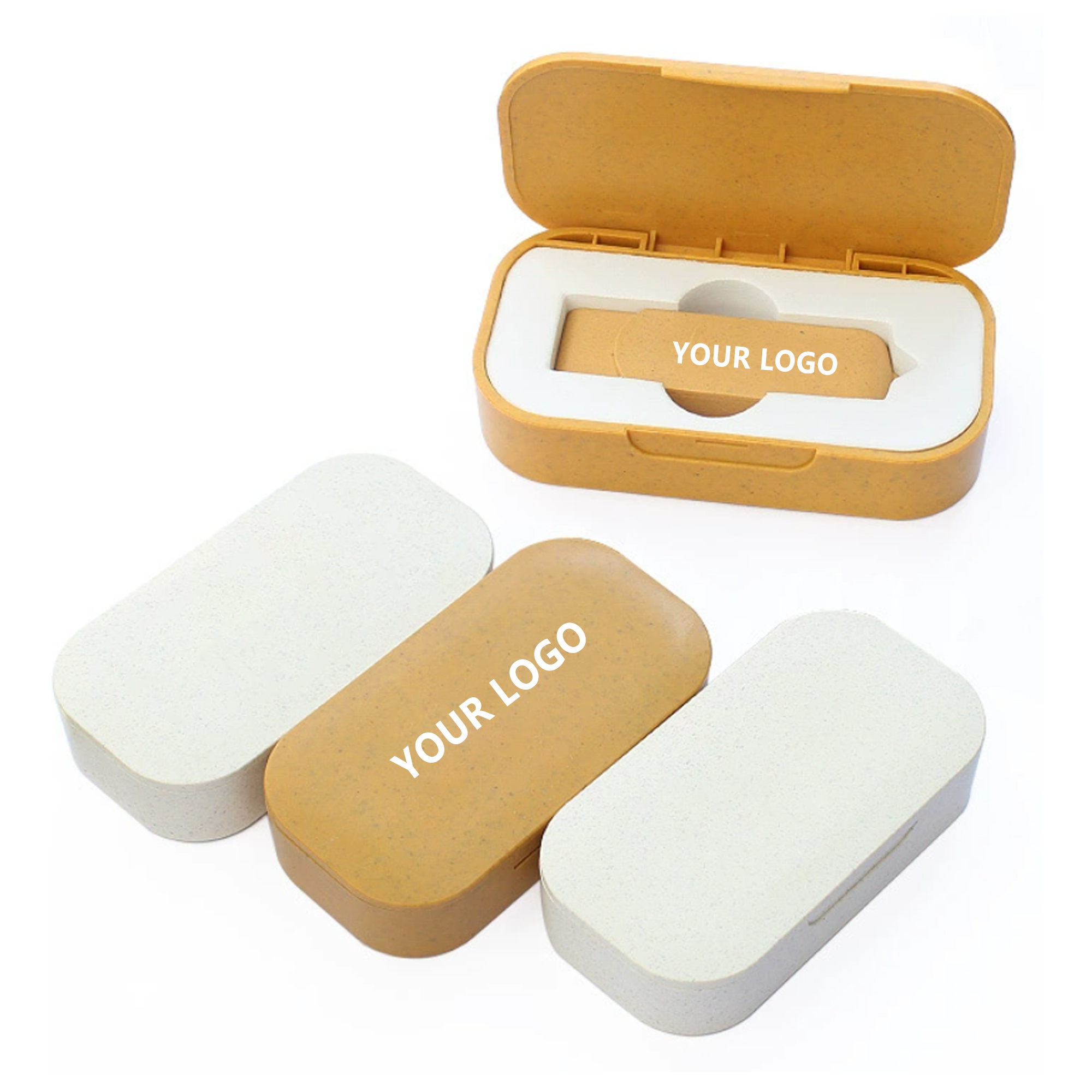 4GB Wheat Straw USB Flash Drive 2