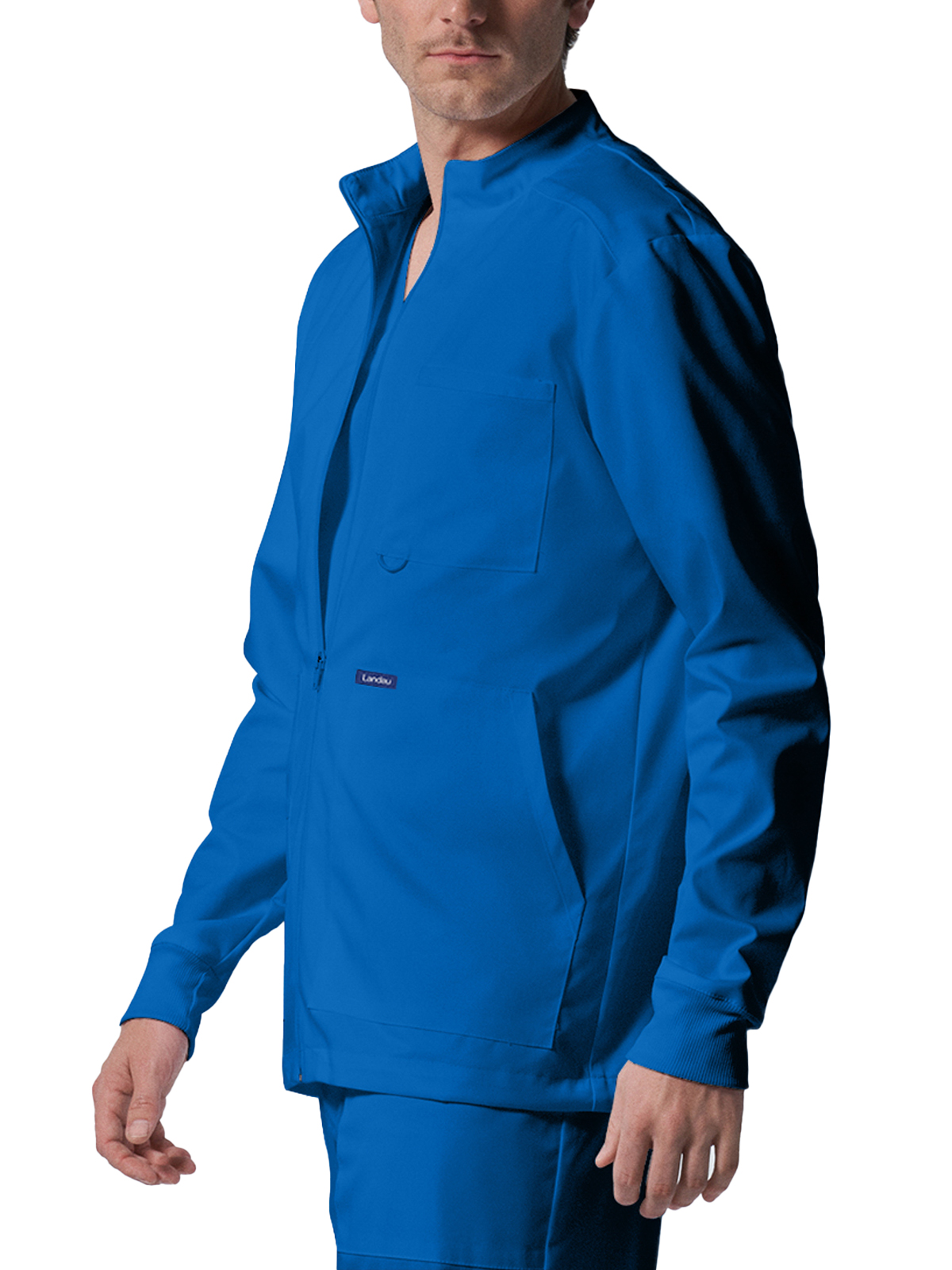 Landau - ProFlex - Men's Four-Pocket Mock Neck Zip-Front Jacket 12