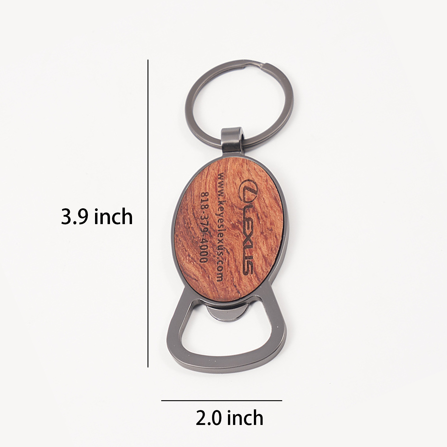 Wooden Bottle Opener Keychains 2