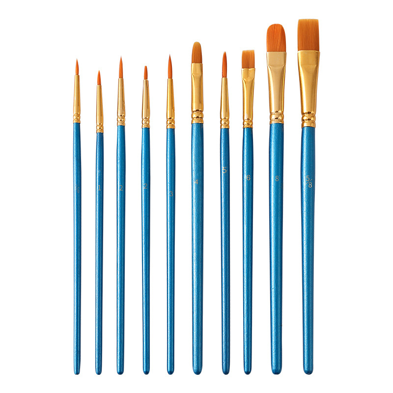 10pcs Artist Paint Brush Set 2