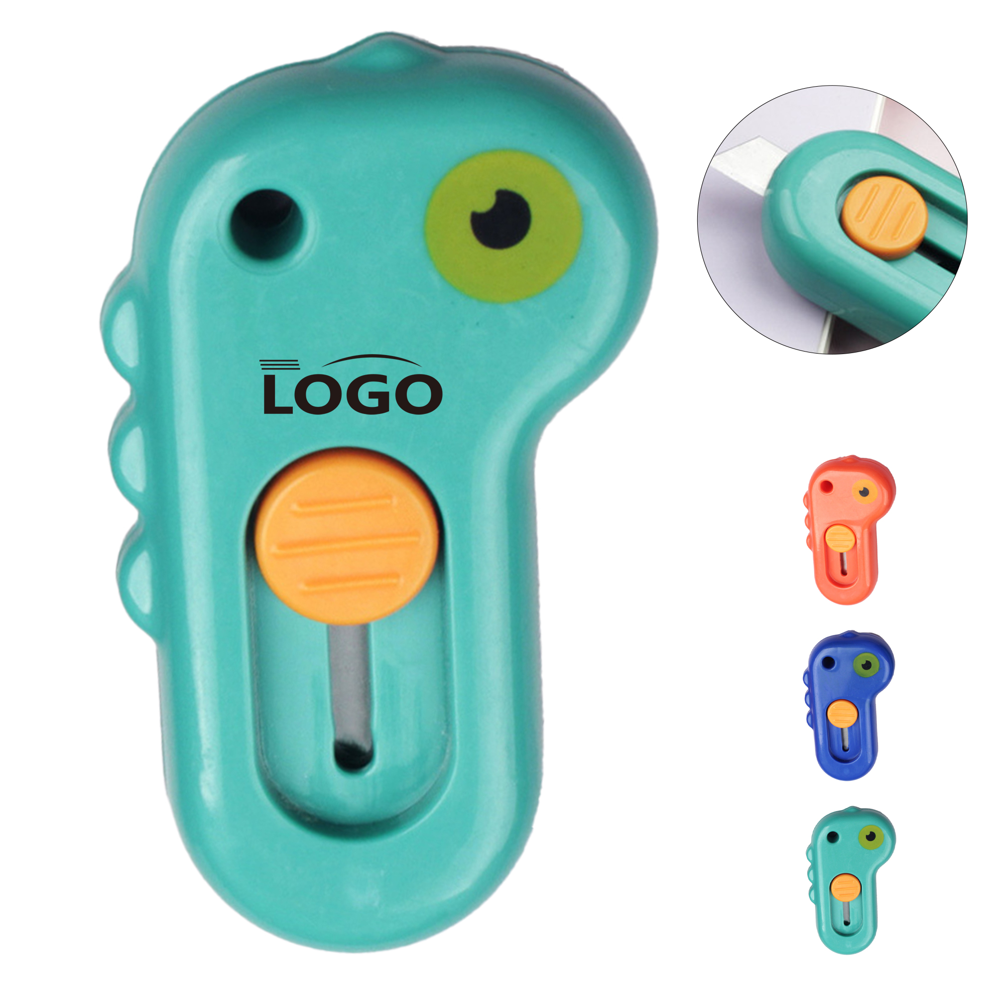 Cartoon Dinosaur Handheld Utility Cutter 2