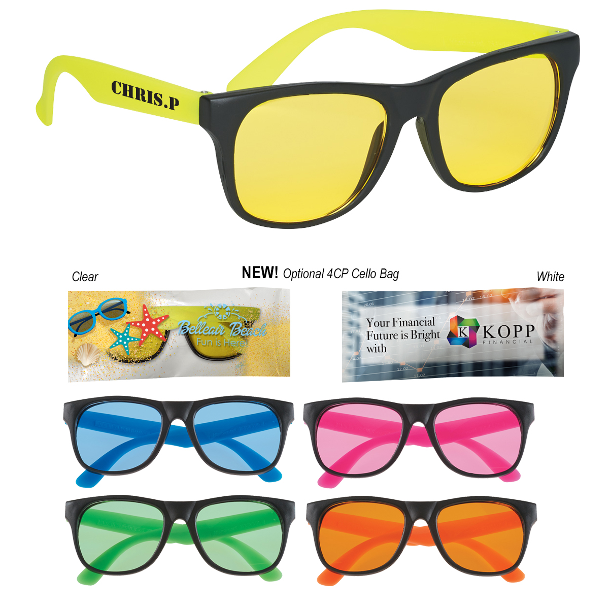 Tinted Lenses Rubberized Sunglasses 5