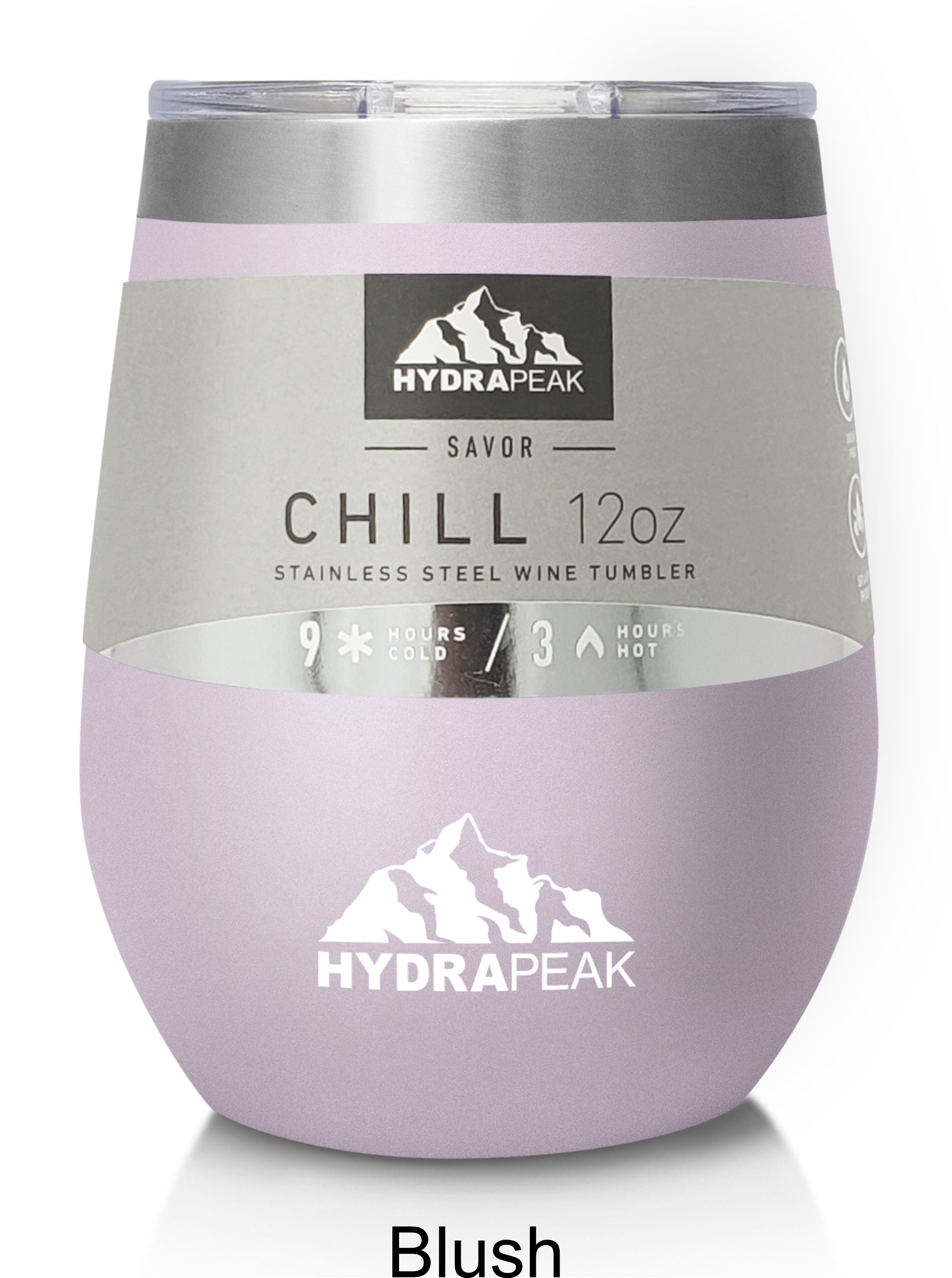 12 Oz. Hydrapeak Chill Wine Tumbler LIFETIME WARRANTY! 12
