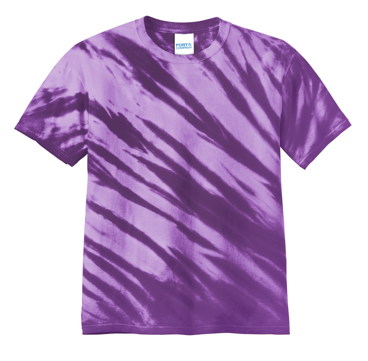 Port & Co Tiger Stripe Tie-Dye Tee. PC148 15