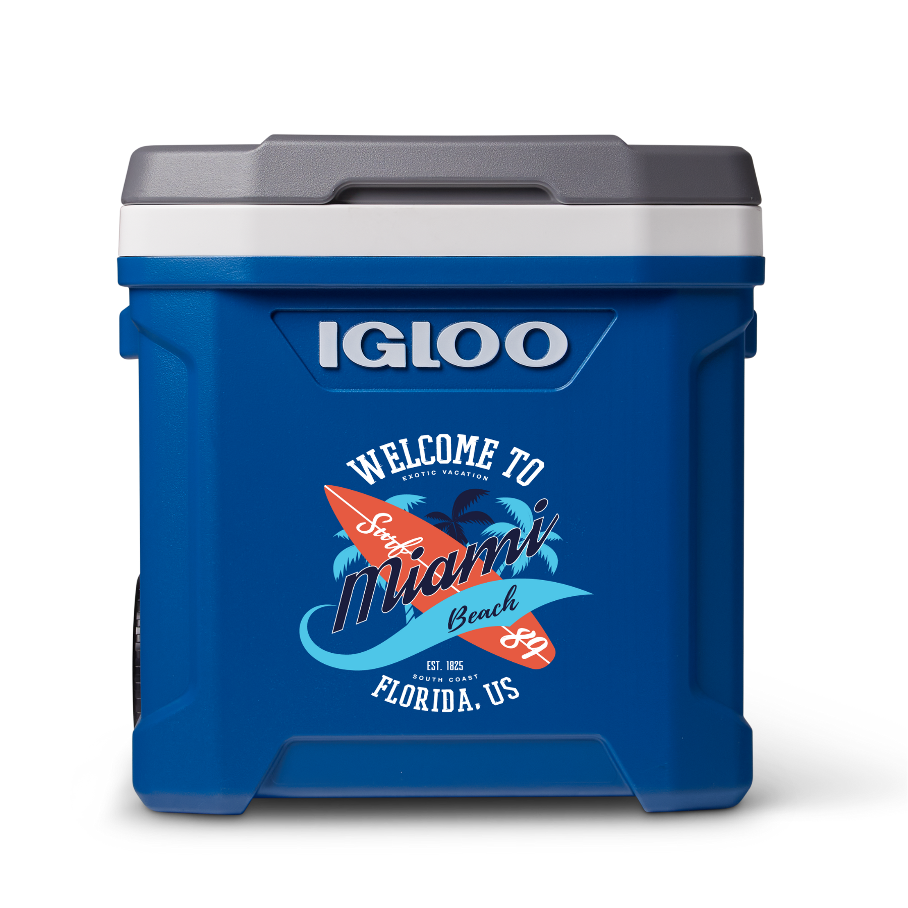 IGLOO LATITUDE 60 QT ROLLER COOLER 1