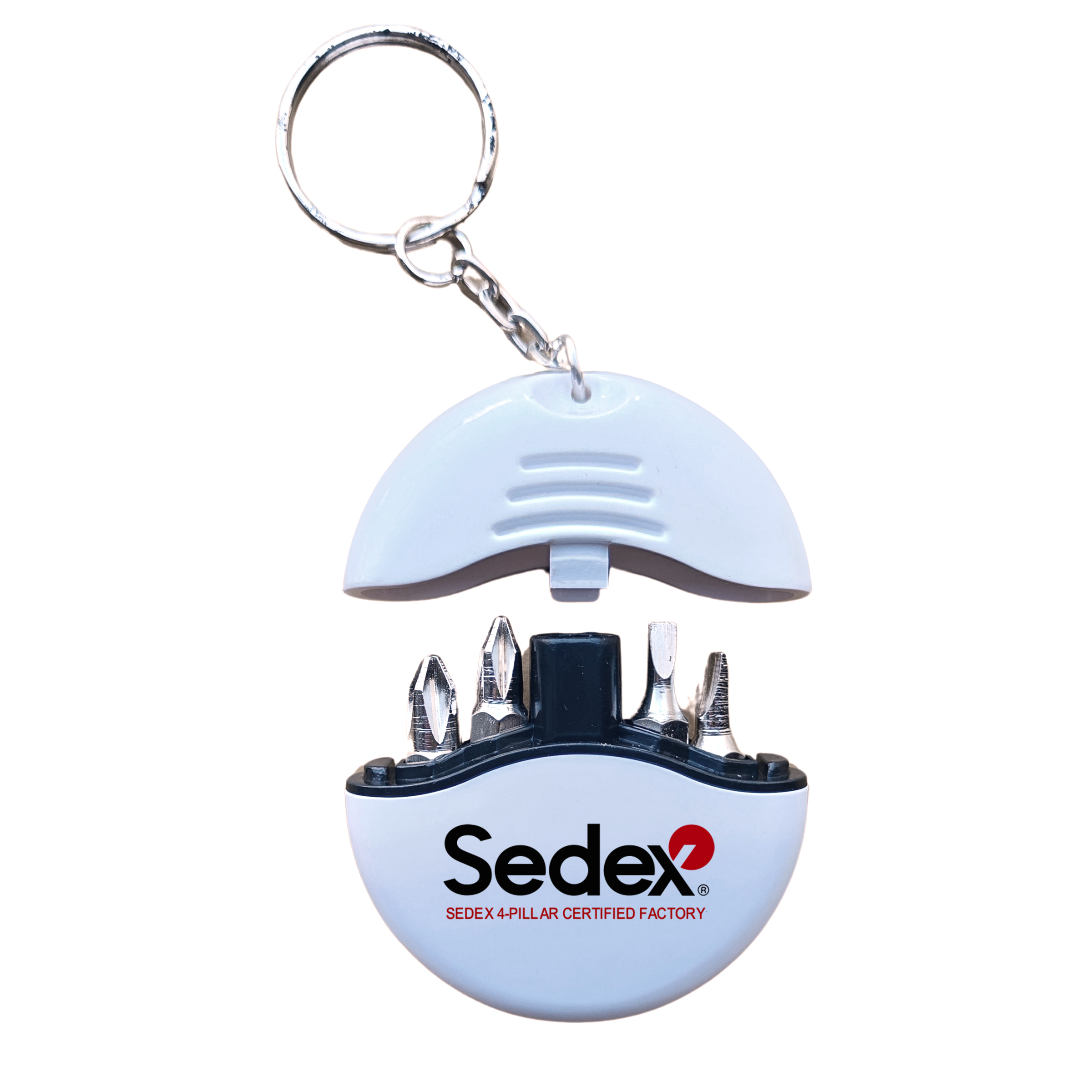 Keychain w/ Mini Screwdriver Set 5