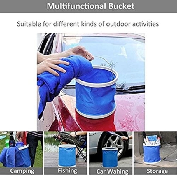 9L Portable Folding Water Bucket 3