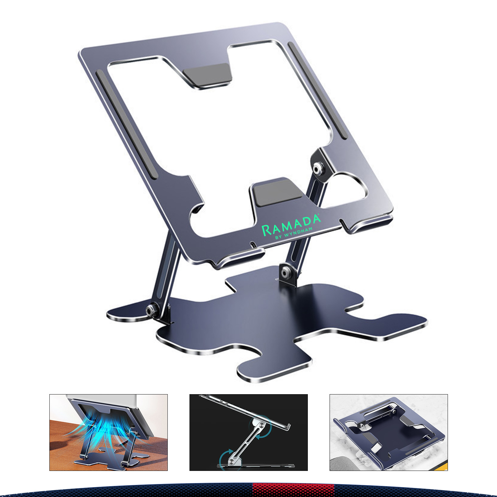 Denas Portable Laptop Riser 2