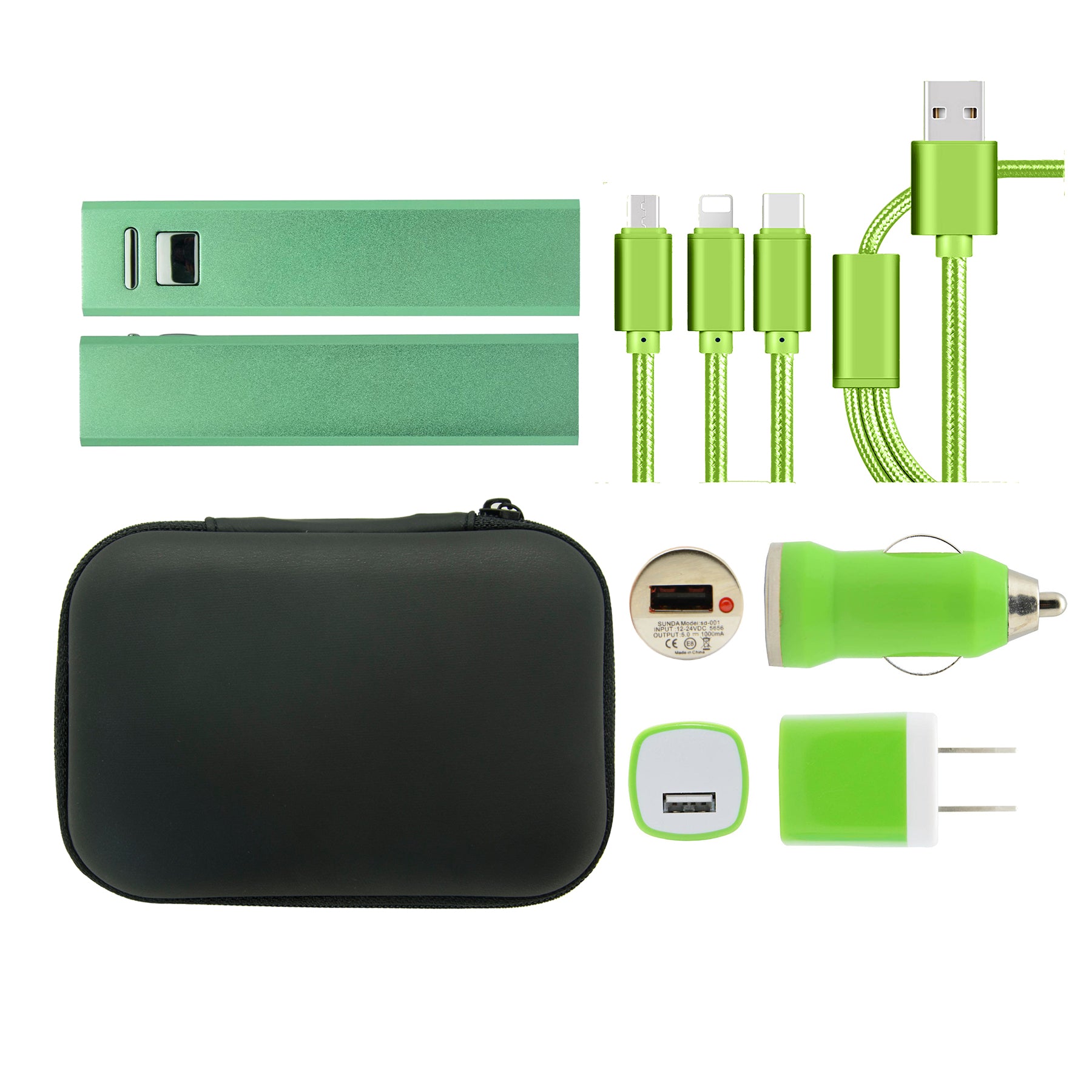 Geely Charging Set (4 in 1 Set) 1800Mah 2