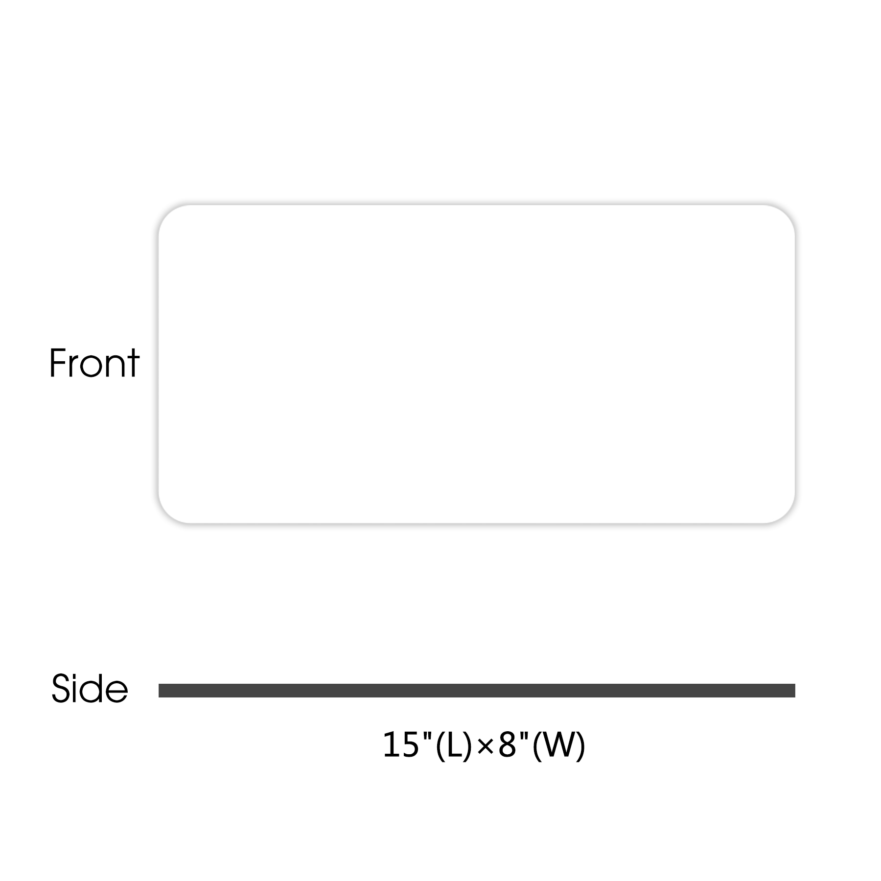 Plasma Keyboard Mat 15*8 3