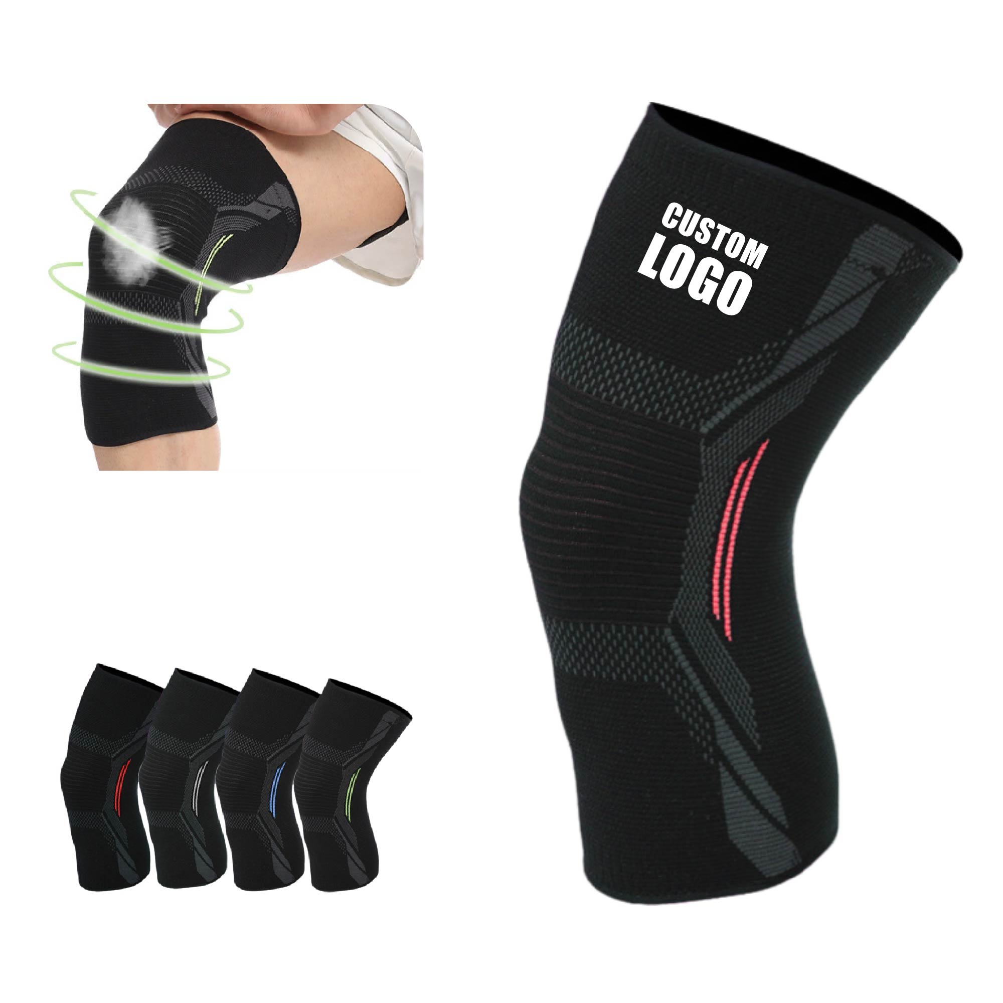 MOQ 10 pcs Fitness Knee Pads 1pc 2