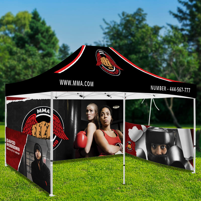 10ft X 20ft Full Color Pop Up Canopy Tents 17