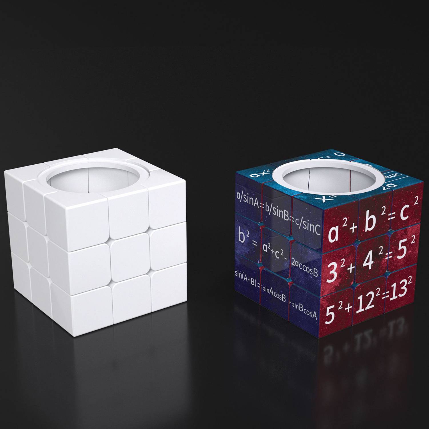 Custom Photo Square Pen Holder 2