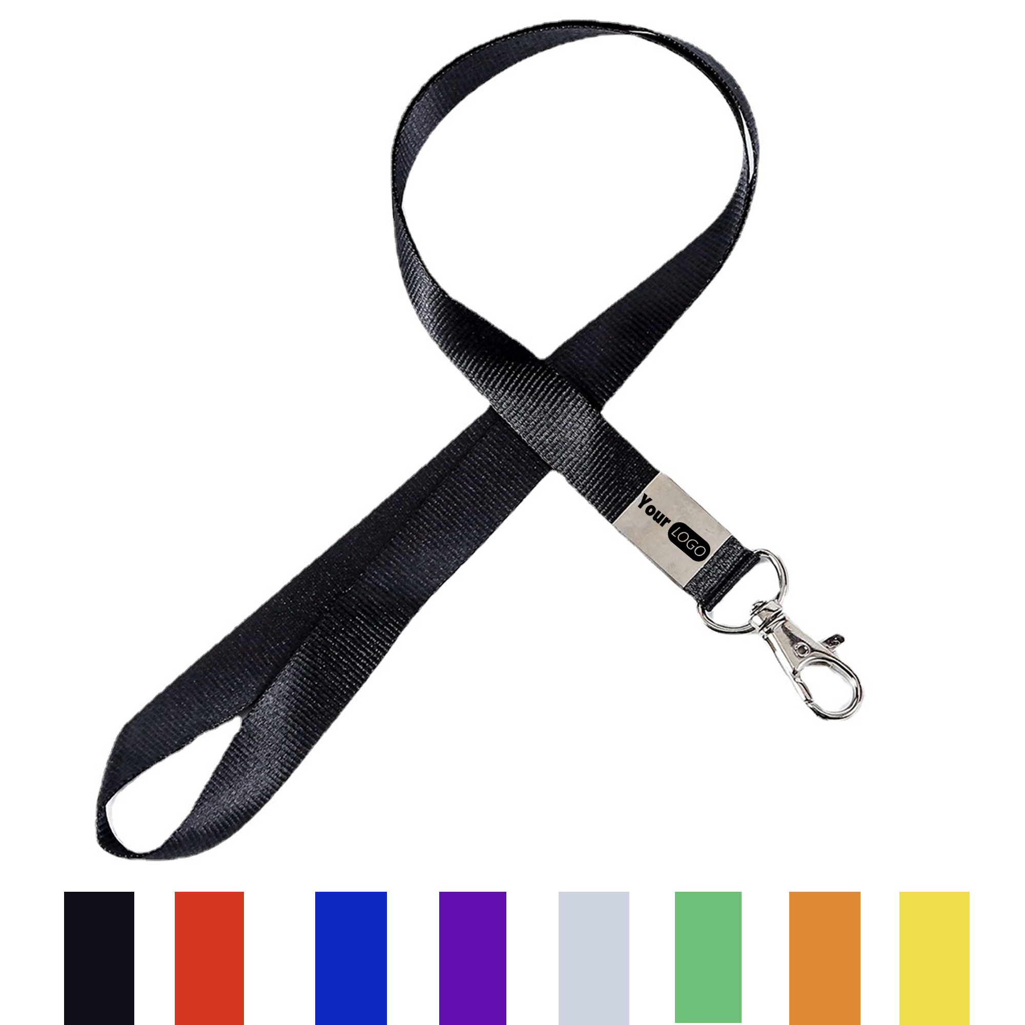 Durable Lanyard for Name Badges with Metal Clip 3
