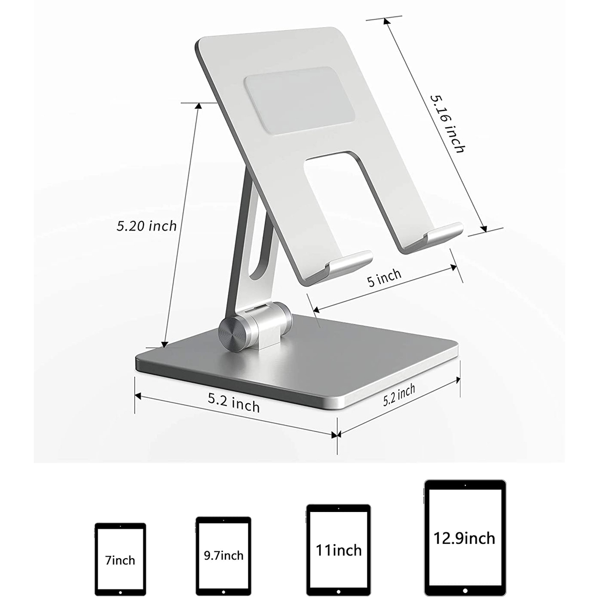 Adjustable Tablet Stand For Desk 7