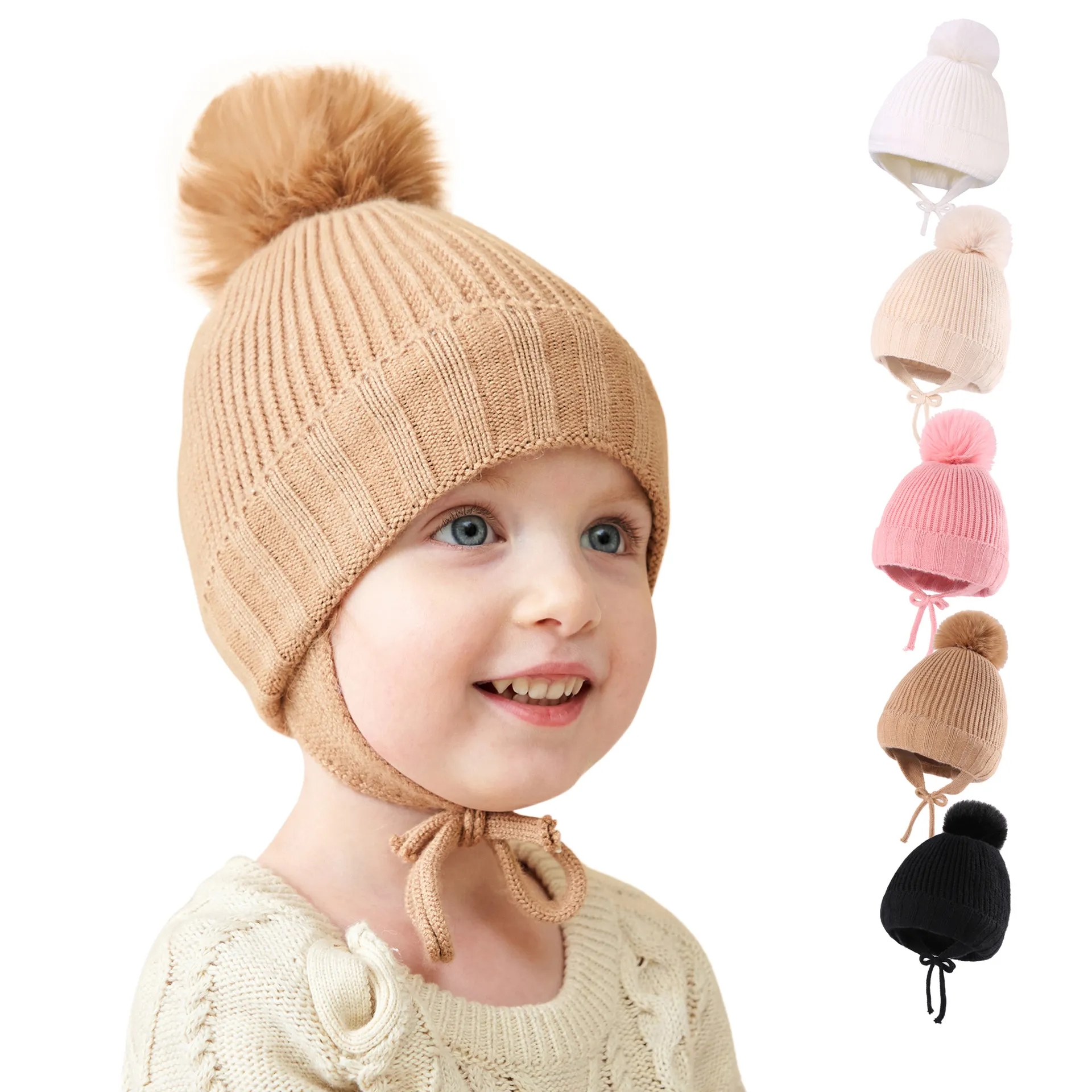 Toddler Winter Beanie Hat 6