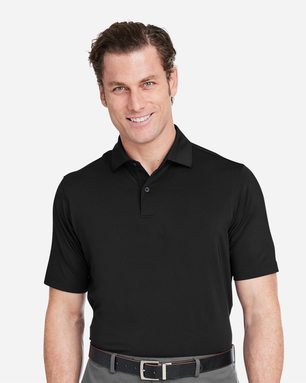 Men's USA Made Tournament Solid Tech Polo - F31534 9