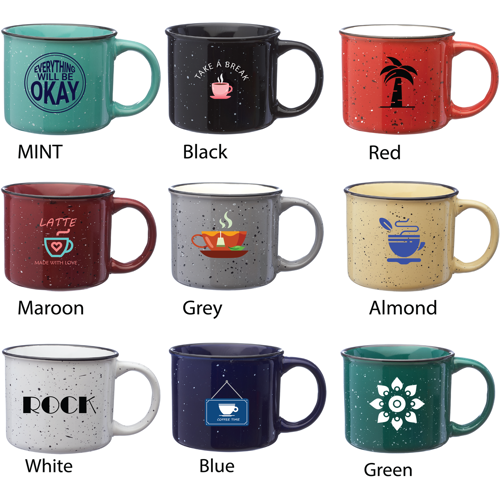 Ceramic Campfire Mug, 13oz. 9