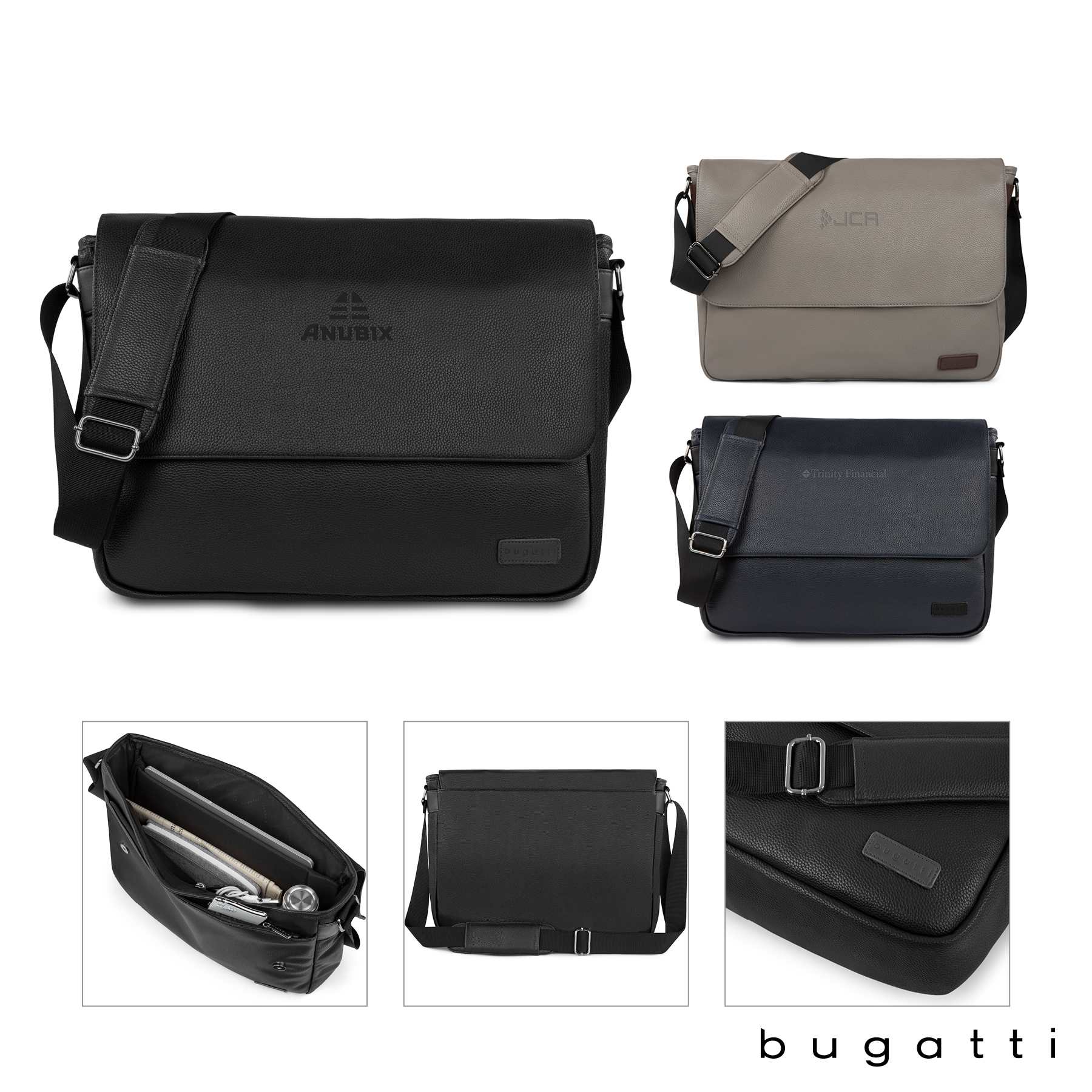 Bugatti Contrast Collection Messenger Bag 5