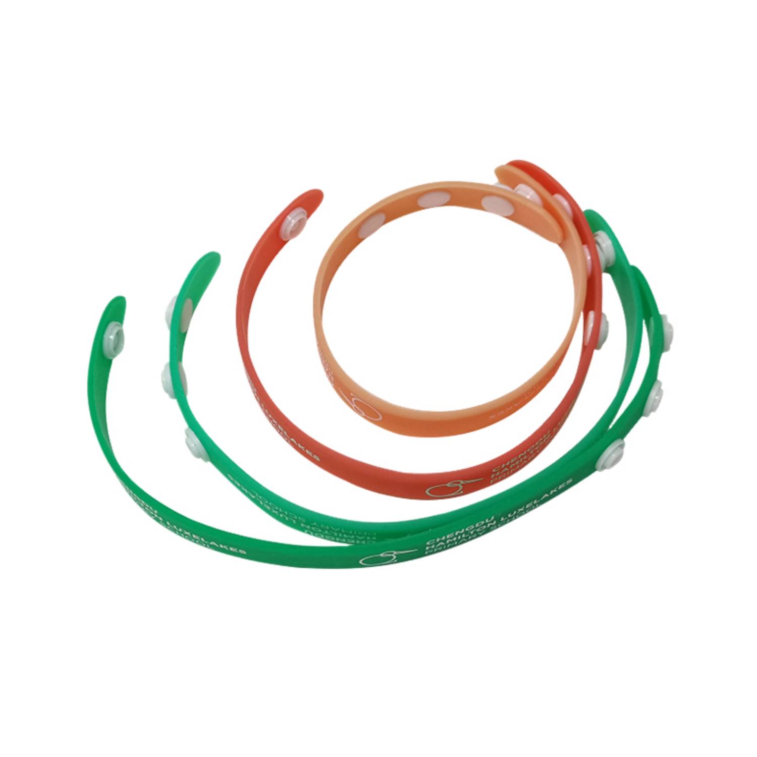 Adjustable Snap-Fastener Wristband 3