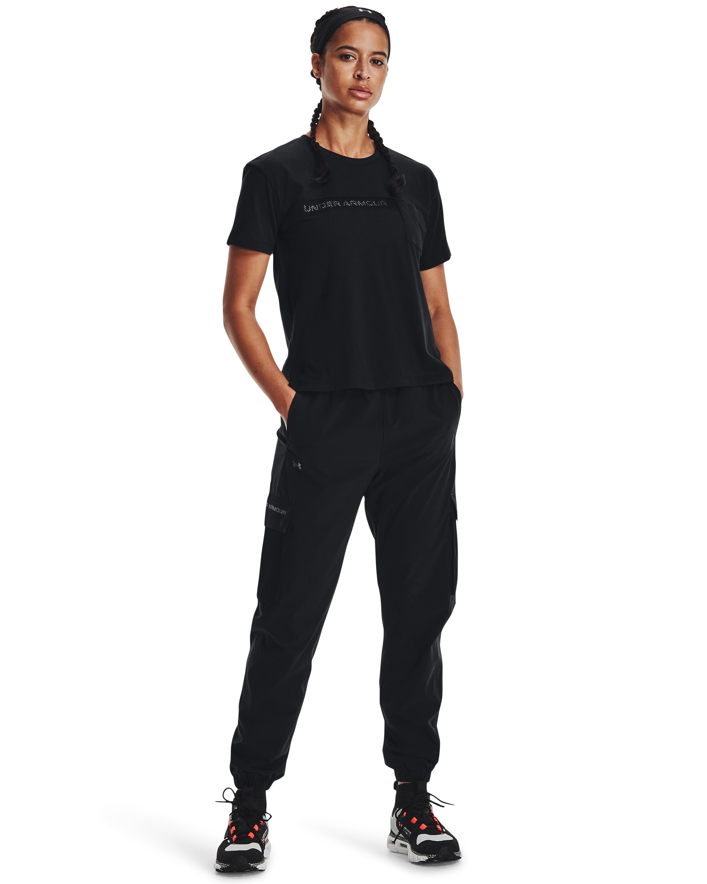 Women's UA RUSH Woven Joggers  2