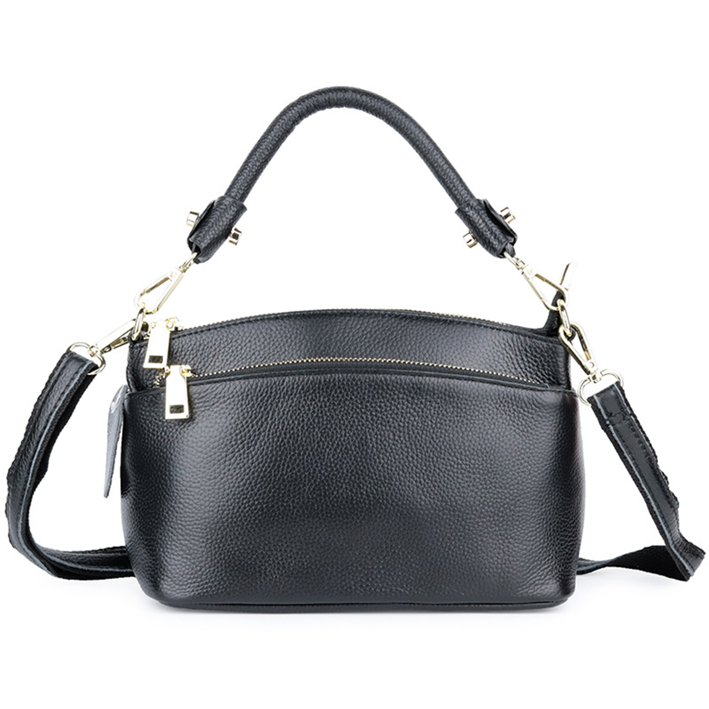 Genuine Leather Ladies' Crossbody Handbag 7