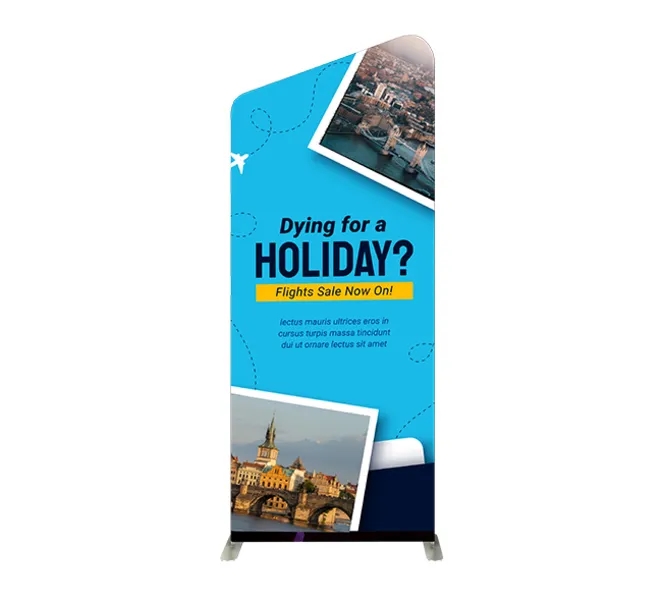 10ft Inline Trade Show Booth – Modular Backwall Display with Counter & Branding Panels 2