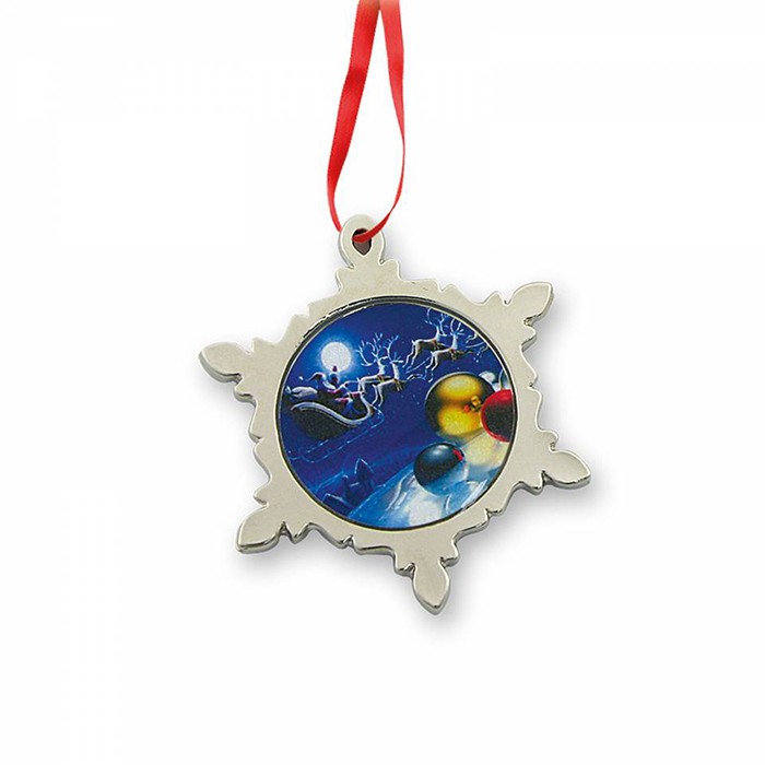 Photoart Ornament (2.25 in dia. Snowflake) 1