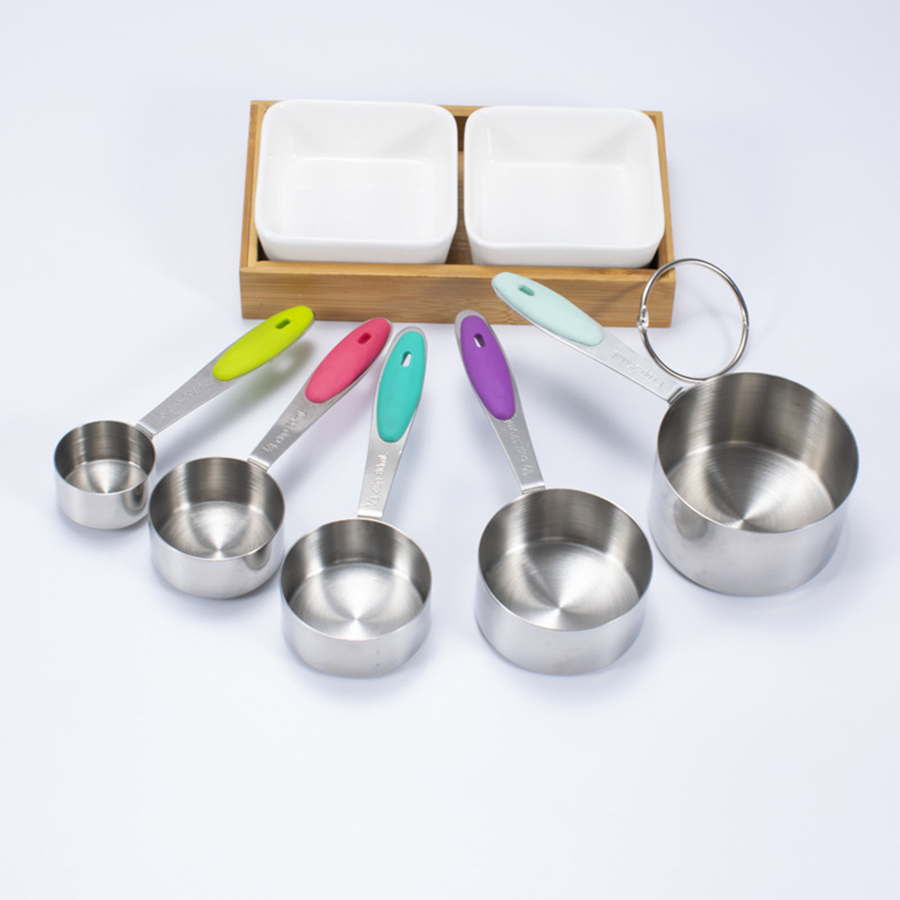 Stainless Steel Measuring Cups 5 Pcs Set 3