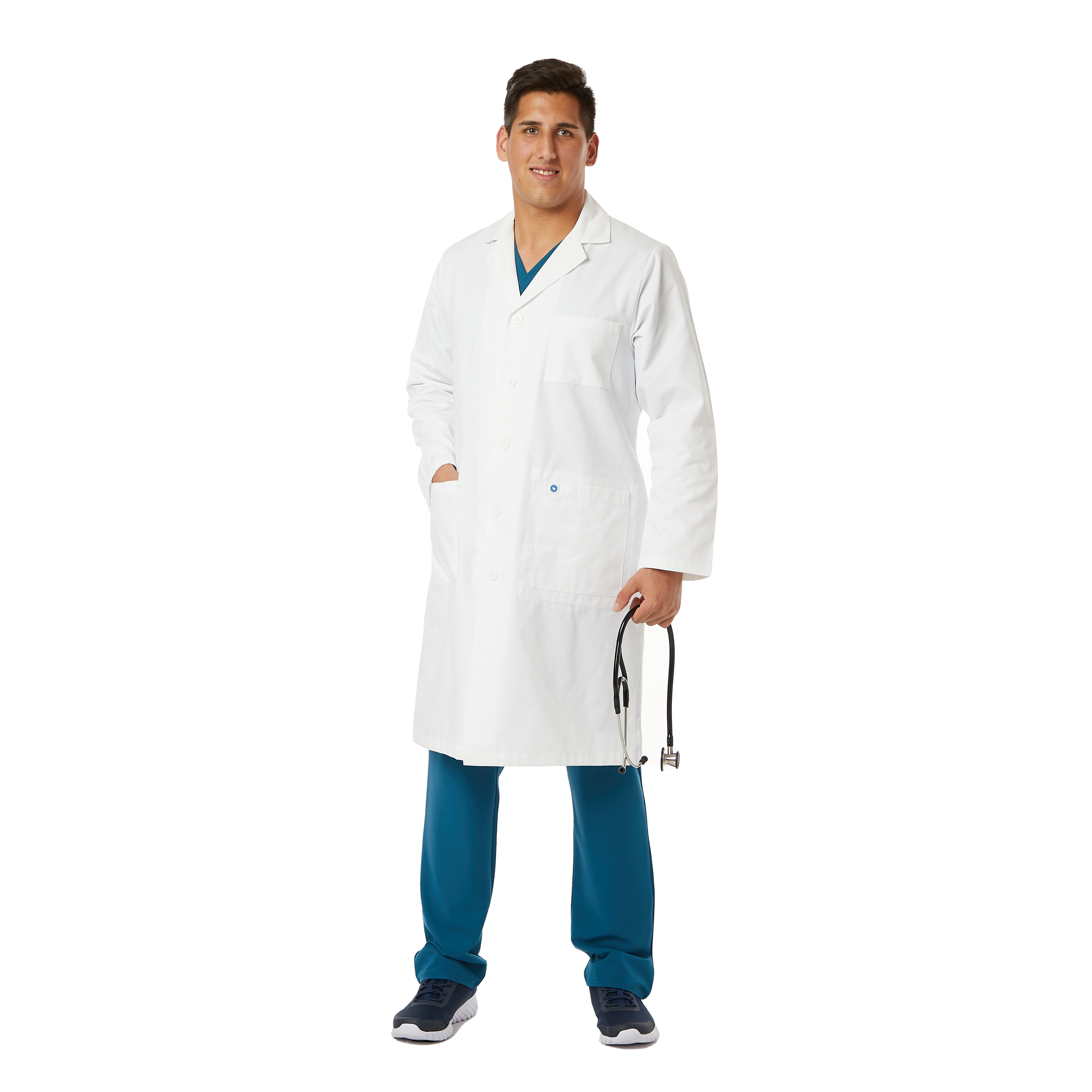 44" Twill Antimicrobial Lab Coat 9