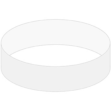3/4" Tyvek Wristband 11