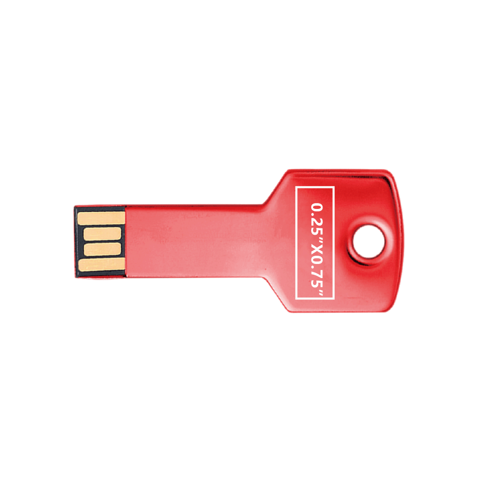 Berwyn Key Shape USB Flash Drive Simports