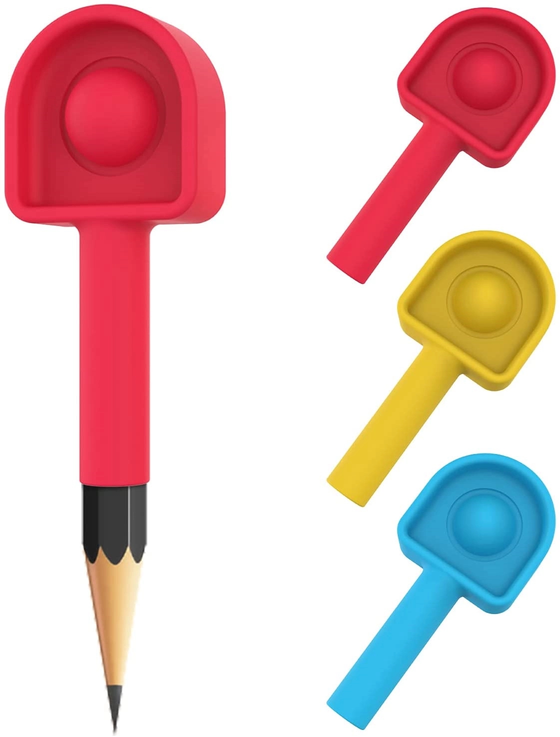 Stress Relief Sensory Toy Fidget Pencil Pack Push Bubble 5